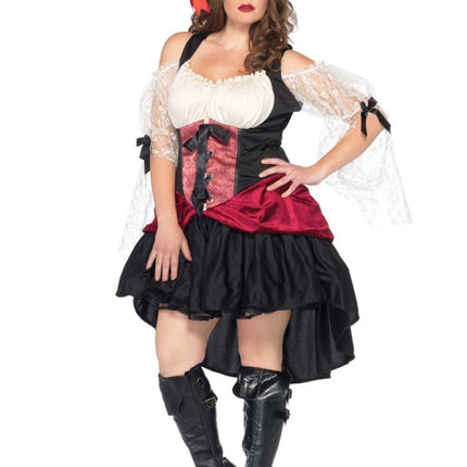 Feestbazaar Piraten Kostuum Wicket Wendy Plussize