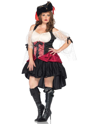 Feestbazaar Piraten Kostuum Wicket Wendy Plussize