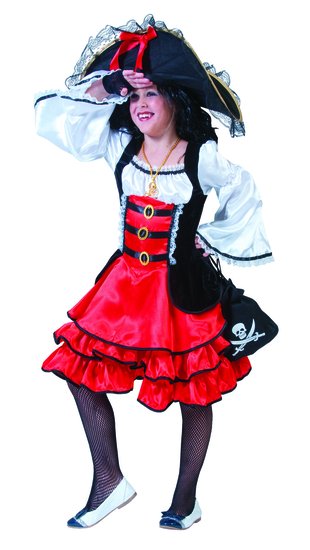 Feestbazaar Piraten meisje Sailora