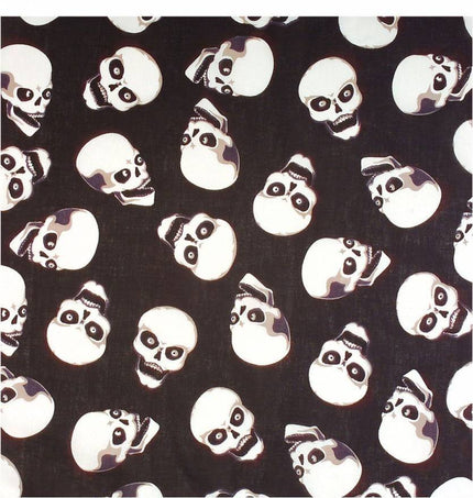 Feestbazaar Piraten zakdoek bandana doodskop