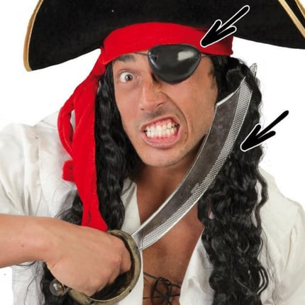Feestbazaar Piraten Zwaard Met Ooglapje