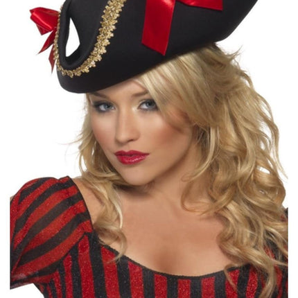 Feestbazaar Piratenhoed Fever Strik
