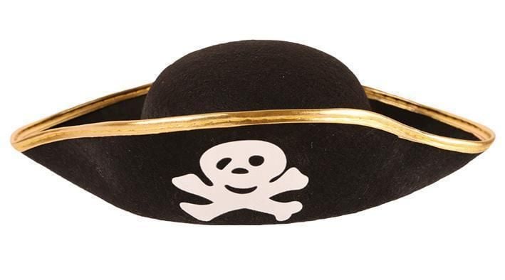 Feestbazaar Piratenhoed vilt populair