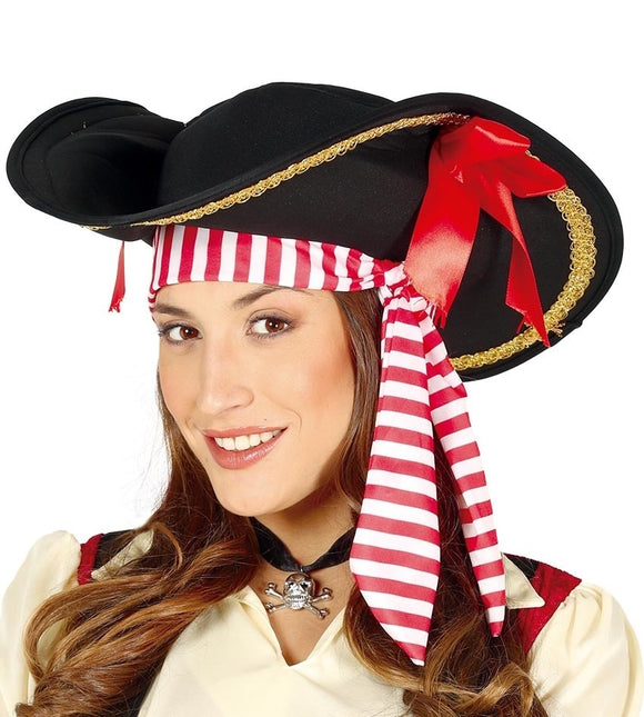 Feestbazaar Piratenhoed vrouw