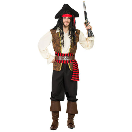 Feestbazaar Piratenkostuum Captain Blackbeard