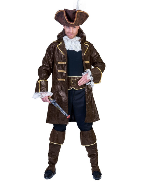 Feestbazaar Piratenkostuum James 4-delig