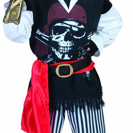 Feestbazaar Piratenkostuum jongen Sailor 4-delig
