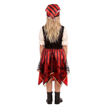 Feestbazaar Piratenkostuum Ruby Meisje