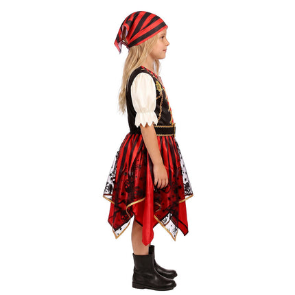 Feestbazaar Piratenkostuum Ruby Meisje