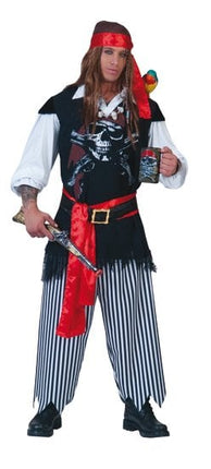 Feestbazaar Piratenkostuum Sailor 4-delig