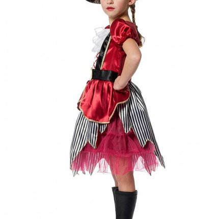 Feestbazaar Piratenmeisje Esmee bordeaux