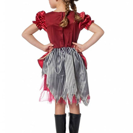 Feestbazaar Piratenmeisje Esmee bordeaux
