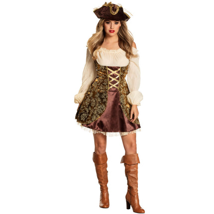 Feestbazaar Piratenpak Ching Shih Dames