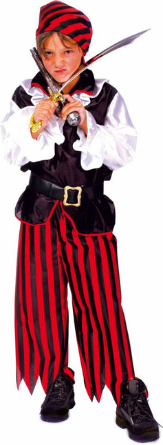 Feestbazaar Piratenpak kind 4-delig