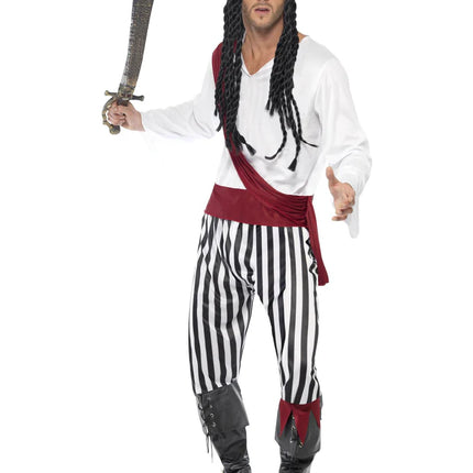 Feestbazaar Piratenpak man