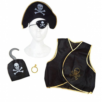 Feestbazaar Piratenset 5-delig kind