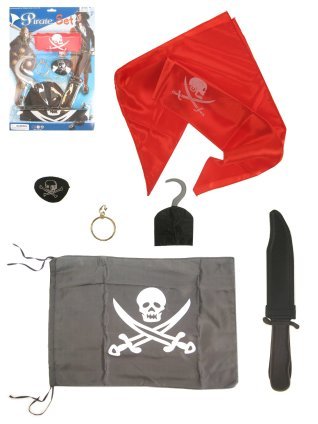 Feestbazaar Piratenset 6-delig