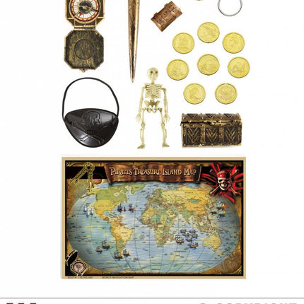 Feestbazaar Piratenset accessoires