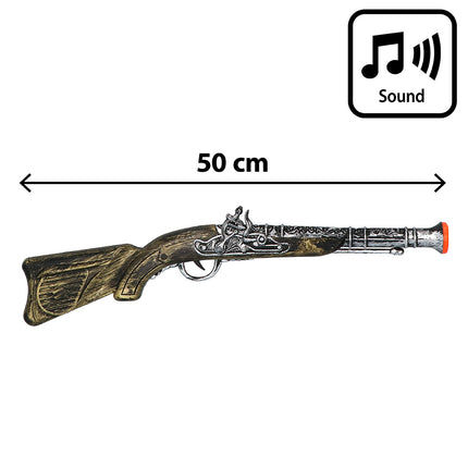 Feestbazaar Pistool Piraat Deadshot 50cm