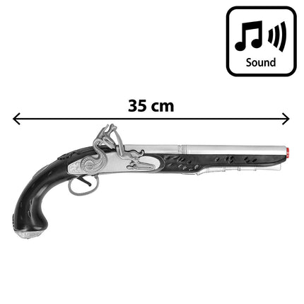 Feestbazaar Pistool Piraat Ghostfire 35cm