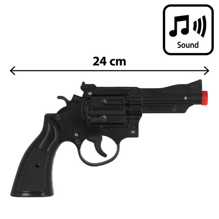 Feestbazaar Pistool Politie Guard 24cm