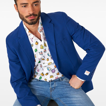 Feestbazaar Pixel Pokemon Blouse Heren Opposuits