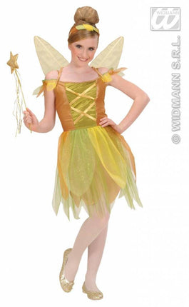 Feestbazaar Pixie gouden woud kind