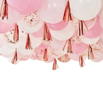 Feestbazaar Plafondballonnen Met Kwastjes