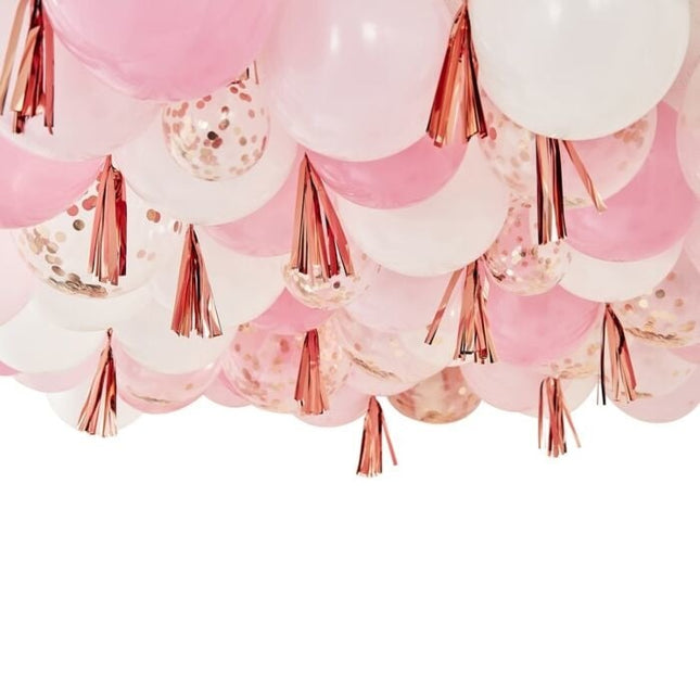 Feestbazaar Plafondballonnen Met Kwastjes