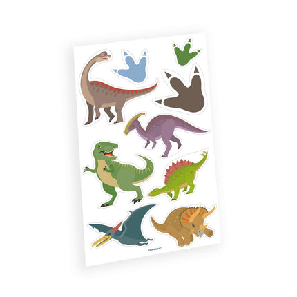 Feestbazaar Plaktattoos Dino Kind (9st)