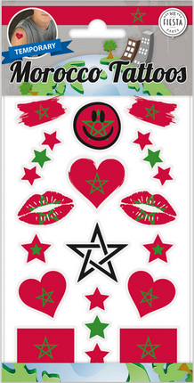 Feestbazaar Plaktattoos Marokko (18st)