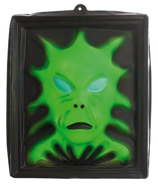 Feestbazaar Plastic Halloween schilderij