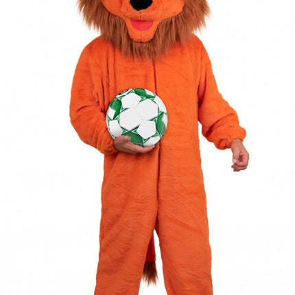 Feestbazaar Pluche Mascotte Leeuw Oranje
