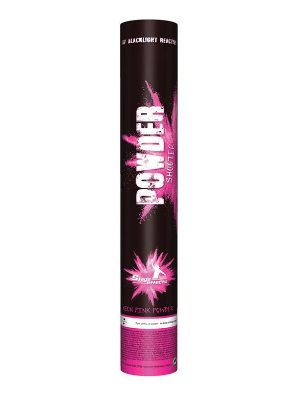 Feestbazaar Poeder shooter pink 40cm