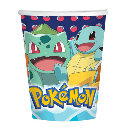 Feestbazaar Pokemon Bekers 250ml (8st)