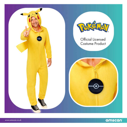 Feestbazaar Pokémon Pikachu Volwassenenkostuum