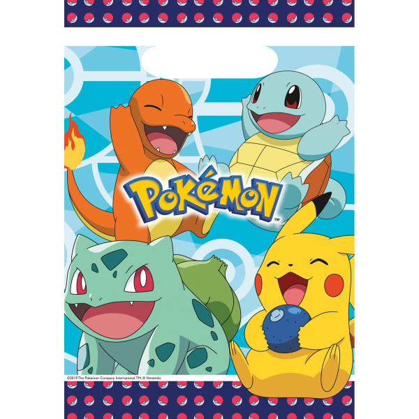 Feestbazaar Pokemon Uitdeelzakjes (8st)