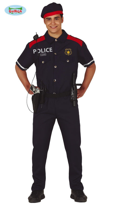 Feestbazaar Police Kostuum Heren