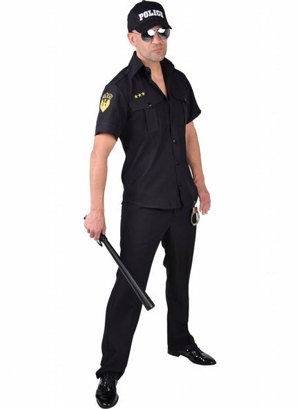 Feestbazaar Politie Blouse heren Carnaval
