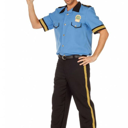 Feestbazaar Politie carnavalskostuum man