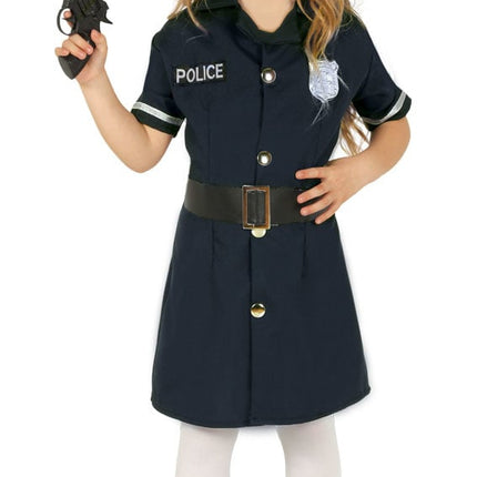 Feestbazaar Politie Kostuum Jurkje Meisje Jill