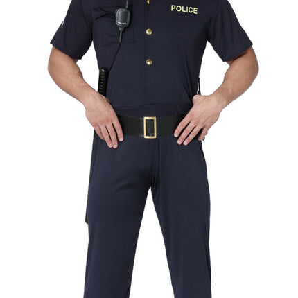 Feestbazaar Politie Officier Man