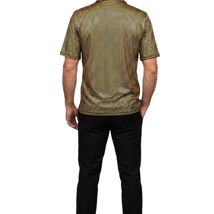 Feestbazaar Polo Velvet met Glitter Goud Premium