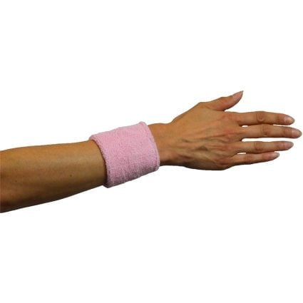 Feestbazaar Polsband lichtroze 2 stuks