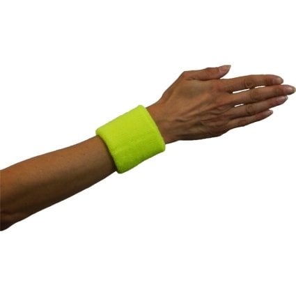 Feestbazaar Polsband neon geel