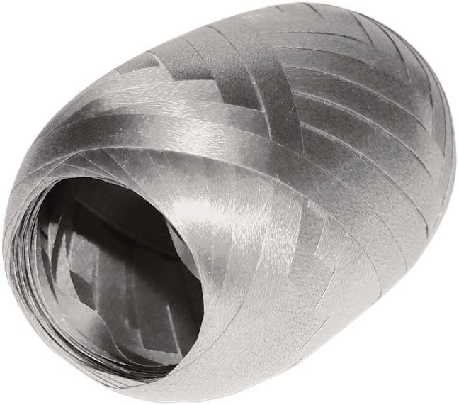 Feestbazaar Polyband Zilver - 20m