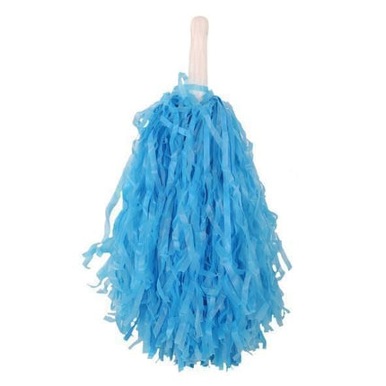 Feestbazaar Pom pom Cheerleader blauw stick