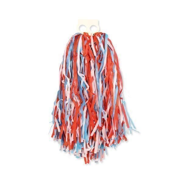 Feestbazaar Pom Pom rood/wit/blauw