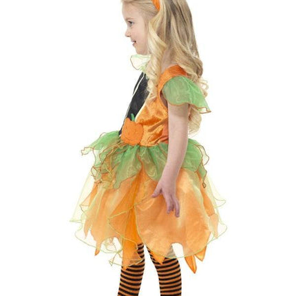 Feestbazaar Pompoen Fee Halloween kostuum