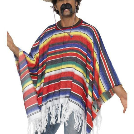 Feestbazaar Poncho multikleur